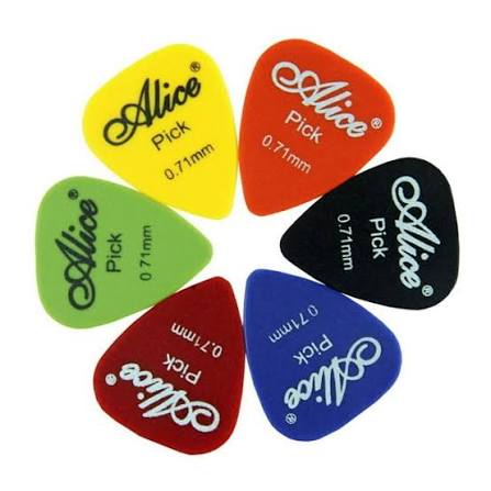 Púas para guitarra